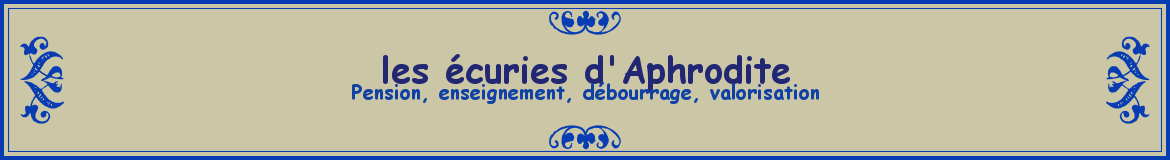 les écuries d'Aphrodite
